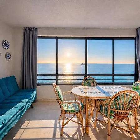 Panoramic Sea Views Levante Beachfront Pool Apartment